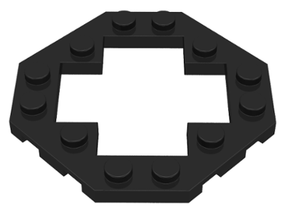 30062 | Plate, Modified 6 x 6 Octagonal with 4 x 4 Open Center | LEGOPART