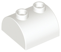 30165 | Slope, Curved 2 x 2 Double with 2 Hollow Studs | LEGOPART