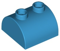 30165 | Slope, Curved 2 x 2 Double with 2 Hollow Studs | LEGOPART