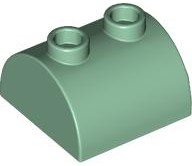 30165 | Slope, Curved 2 x 2 Double with 2 Hollow Studs | LEGOPART