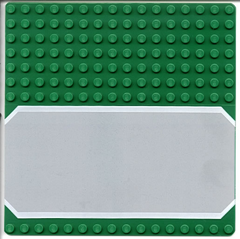 30225px1 | Baseplate, Road 16 x 16 with Light Gray Driveway Pattern | LEGOPART