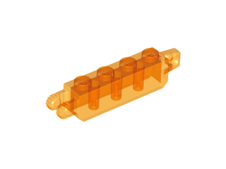 30387 | Hinge Brick 1 x 4 Locking with 1 Finger Vertical End and 2 Fingers Vertical End | LEGOPART