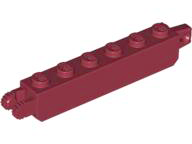 30388 | Hinge Brick 1 x 6 Locking with 1 Finger Vertical End and 2 Fingers Vertical End | LEGOPART