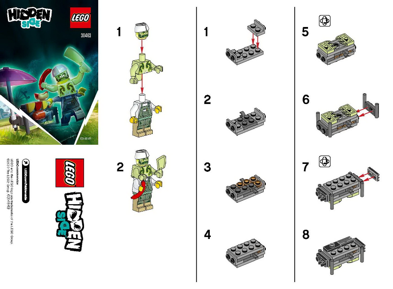 30463-1 | Chef Enz | INSTRUCTIONS | LEGOPART