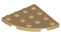 30565 | Plate, Round Corner 4 x 4 | LEGOPART