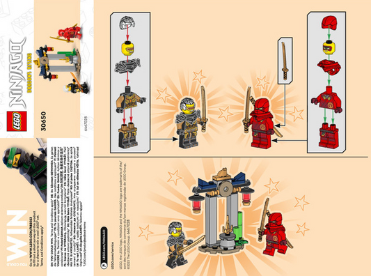 30650-1 | Kai and Rapton's Temple Battle polybag | INSTRUCTIONS | LEGOPART