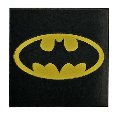 3068pb0999 | Tile 2 x 2 with Oval Batman Logo Pattern | LEGOPART