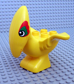 31057c01pb01 | Duplo Dinosaur Pteranodon Adult with Green and Red Around Eyes Pattern | LEGOPART