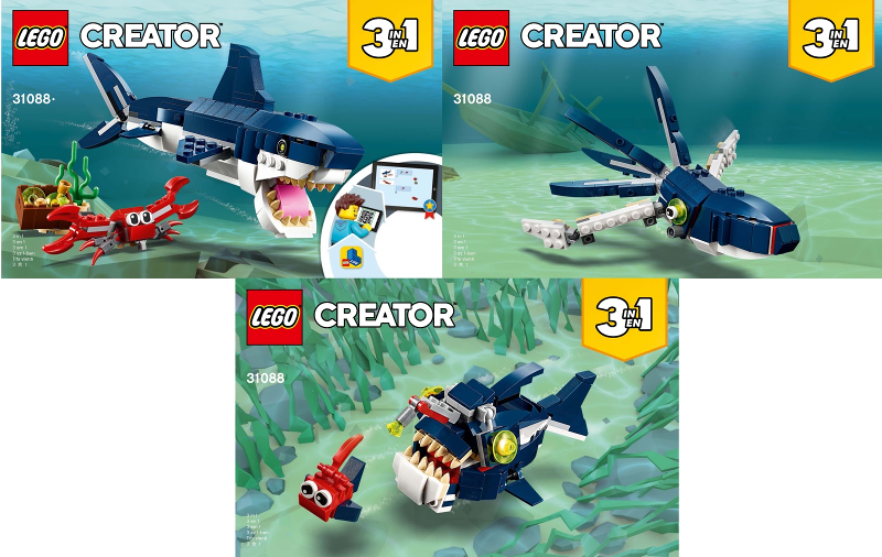 31088-1 | Deep Sea Creatures | INSTRUCTIONS | LEGOPART