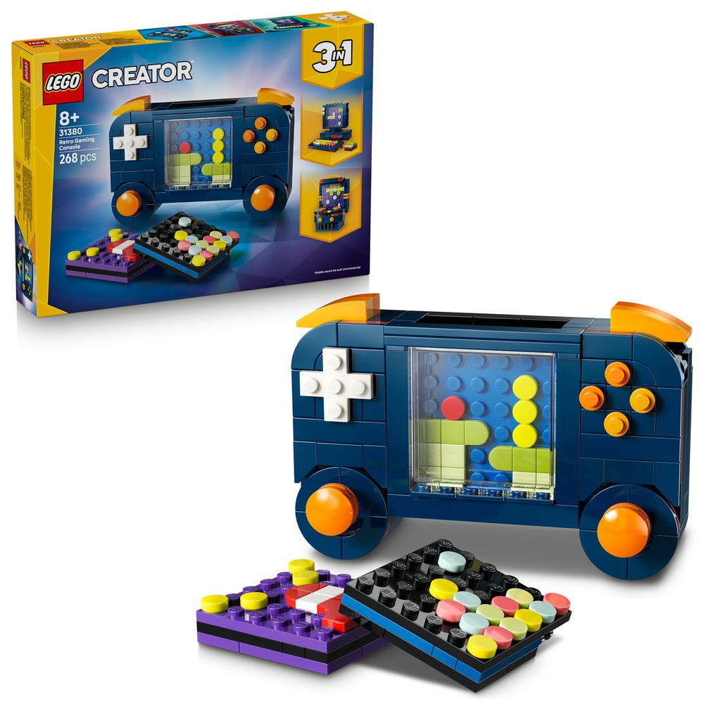 Retro Gaming Console LEGO 31380