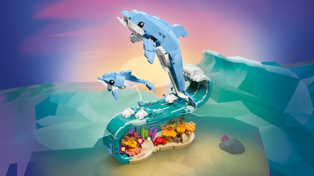Sea Animals: Beautiful Dolphins LEGO 31385