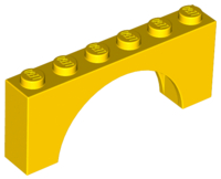 3307 | Arch 1 x 6 x 2 - Thick Top with Reinforced Underside | LEGOPART