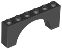 3307 | Arch 1 x 6 x 2 - Thick Top with Reinforced Underside | LEGOPART