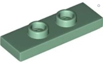 34103 | Plate, Modified 1 x 3 with 2 Studs | LEGOPART