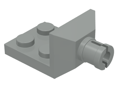 3481 | Plate, Modified 2 x 2 with Helicopter Tail Rotor Holder | LEGOPART