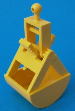 3489c01 | Crane Bucket with Spring and Yellow Handle | LEGOPART