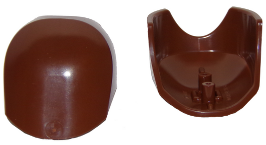 35894 | Large Figure Armor, Round, Smooth, Oval Cutout | LEGOPART