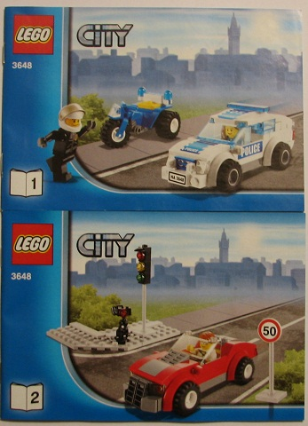 3648-1 | Police Chase | INSTRUCTIONS | LEGOPART