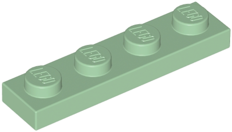 3710 | Plate 1 x 4 | LEGOPART