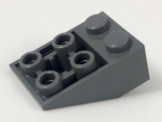 3747b | Slope, Inverted 33 3 x 2 with Flat Bottom Pin and Connections between Studs | LEGOPART