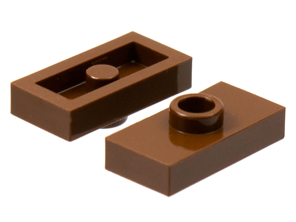 3794a | Plate, Modified 1 x 2 with 1 Stud without Groove | LEGOPART