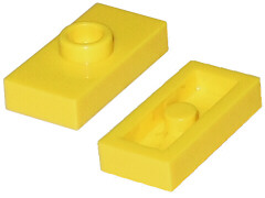 3794a | Plate, Modified 1 x 2 with 1 Stud without Groove | LEGOPART