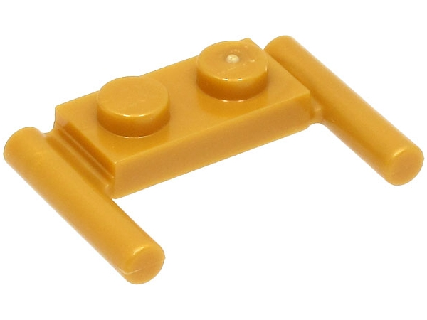 3839b | Plate, Modified 1 x 2 with Bar Handles - Flat Ends, Low Attachment | LEGOPART