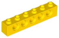 3894 | Technic, Brick 1 x 6 with Holes | LEGOPART