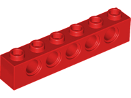 3894 | Technic, Brick 1 x 6 with Holes | LEGOPART