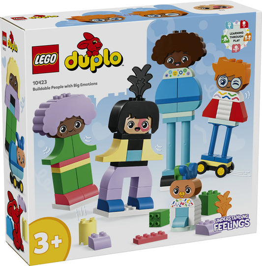Buildable people with big emotions LEGO 10423