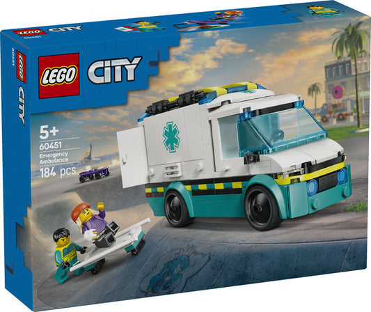 Emergency Ambulance LEGO 60451