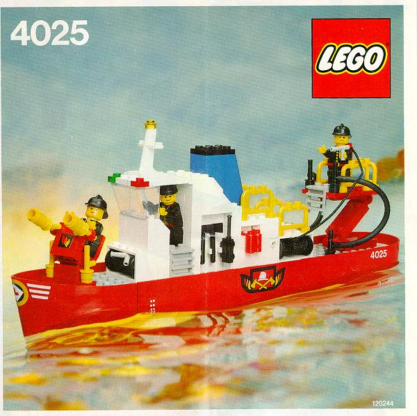 4025-1 | Fire Boat | INSTRUCTIONS | LEGOPART