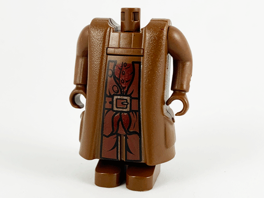 40250cx1 | Body Giant, HP Hagrid, Shirt and Belt Pattern - with Arms and Hands | LEGOPART