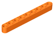 40490 | Technic, Liftarm Thick 1 x 9 | LEGOPART