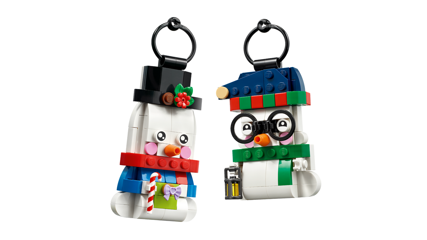 Snowman Ornaments LEGO 40812