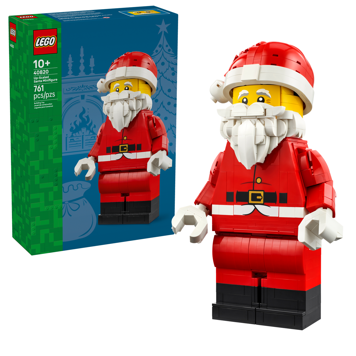 Up-Scaled Santa Minifigure LEGO 40820