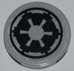 4150pb091 | Tile, Round 2 x 2 with SW Imperial Logo Pattern | LEGOPART