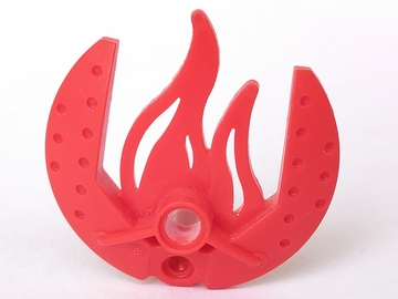 41661 | Bionicle Weapon 5 x 5 Shield with Flames | LEGOPART