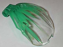 41671pb01 | Bionicle Bohrok Windscreen 4 x 5 x 7 with Marbled Trans-Clear Pattern | LEGOPART