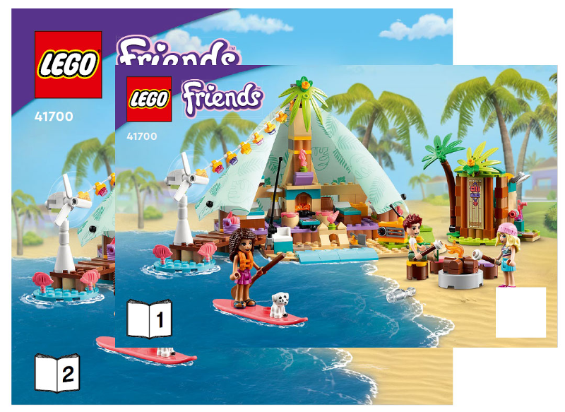 41700-1 | Beach Glamping | INSTRUCTIONS | LEGOPART
