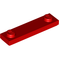 41740 | Plate, Modified 1 x 4 with 2 Studs with Groove | LEGOPART