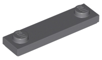 41740 | Plate, Modified 1 x 4 with 2 Studs with Groove | LEGOPART