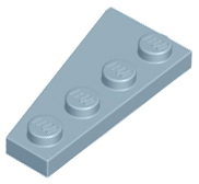 41769 | Wedge, Plate 4 x 2 Right | LEGOPART