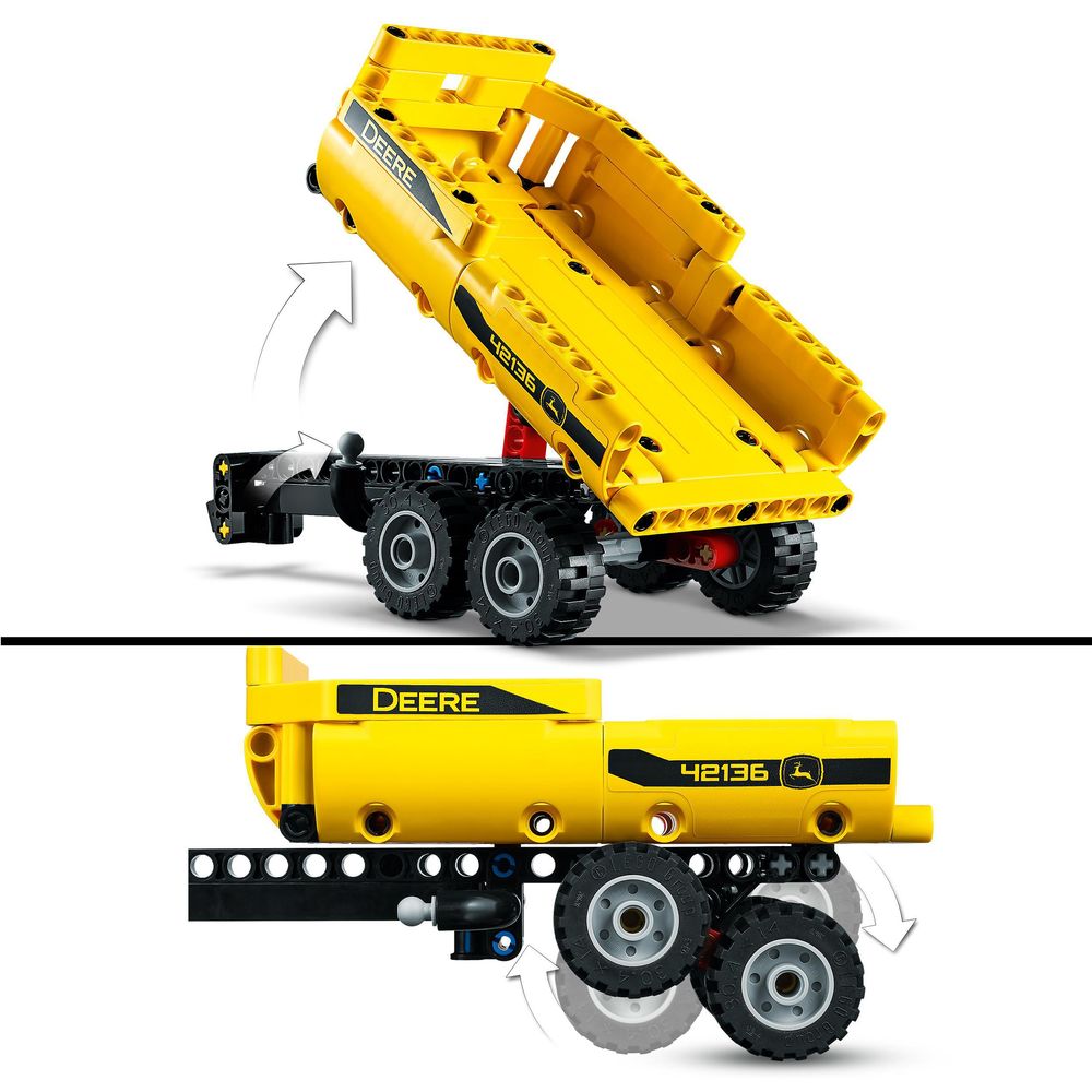 John Deere 9620R 4WD Tractor LEGO 42136