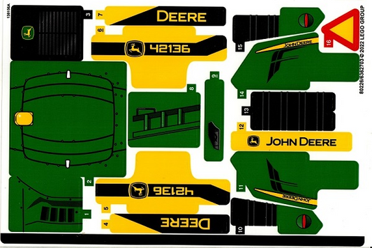 42136stk01 | Sticker Sheet for Set 42136 - | LEGOPART