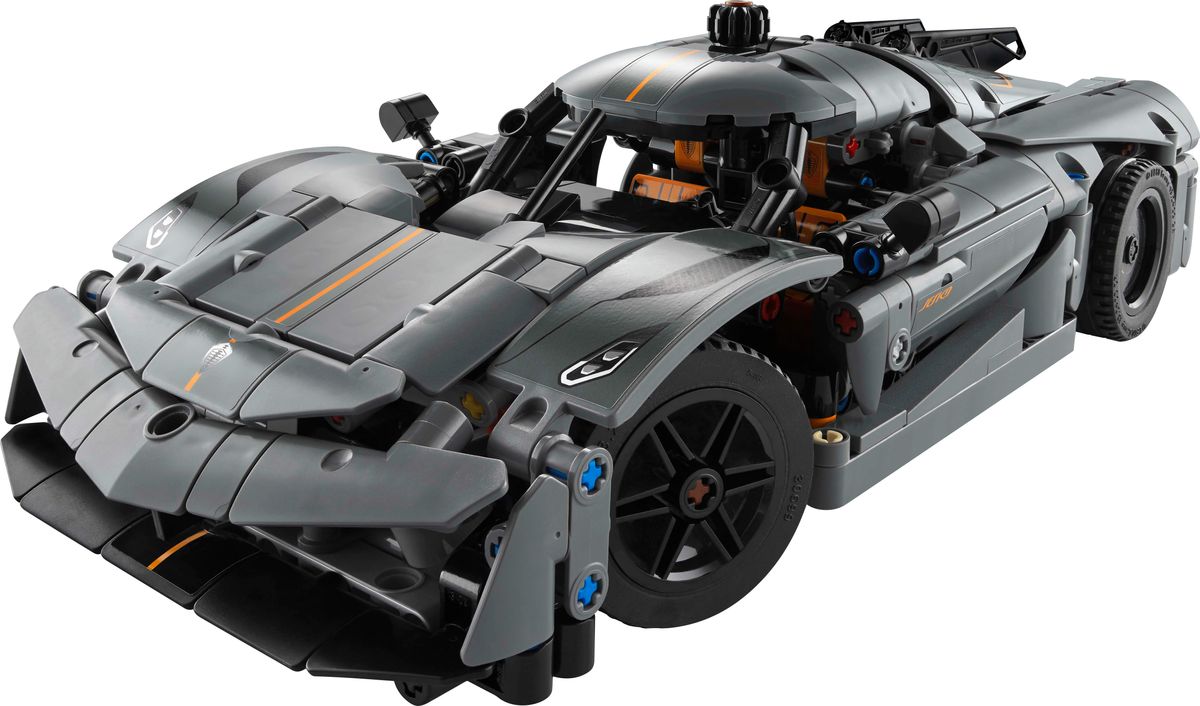 Koenigsegg Jesko Absolut Grey Hypercar LEGO 42173