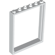 42205 | Window 1 x 6 x 6 Flat Front | LEGOPART