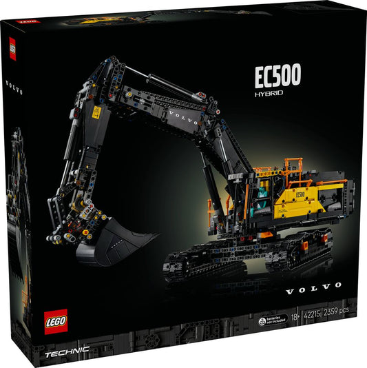 Volvo EC500 Hybrid Excavator LEGO 42215