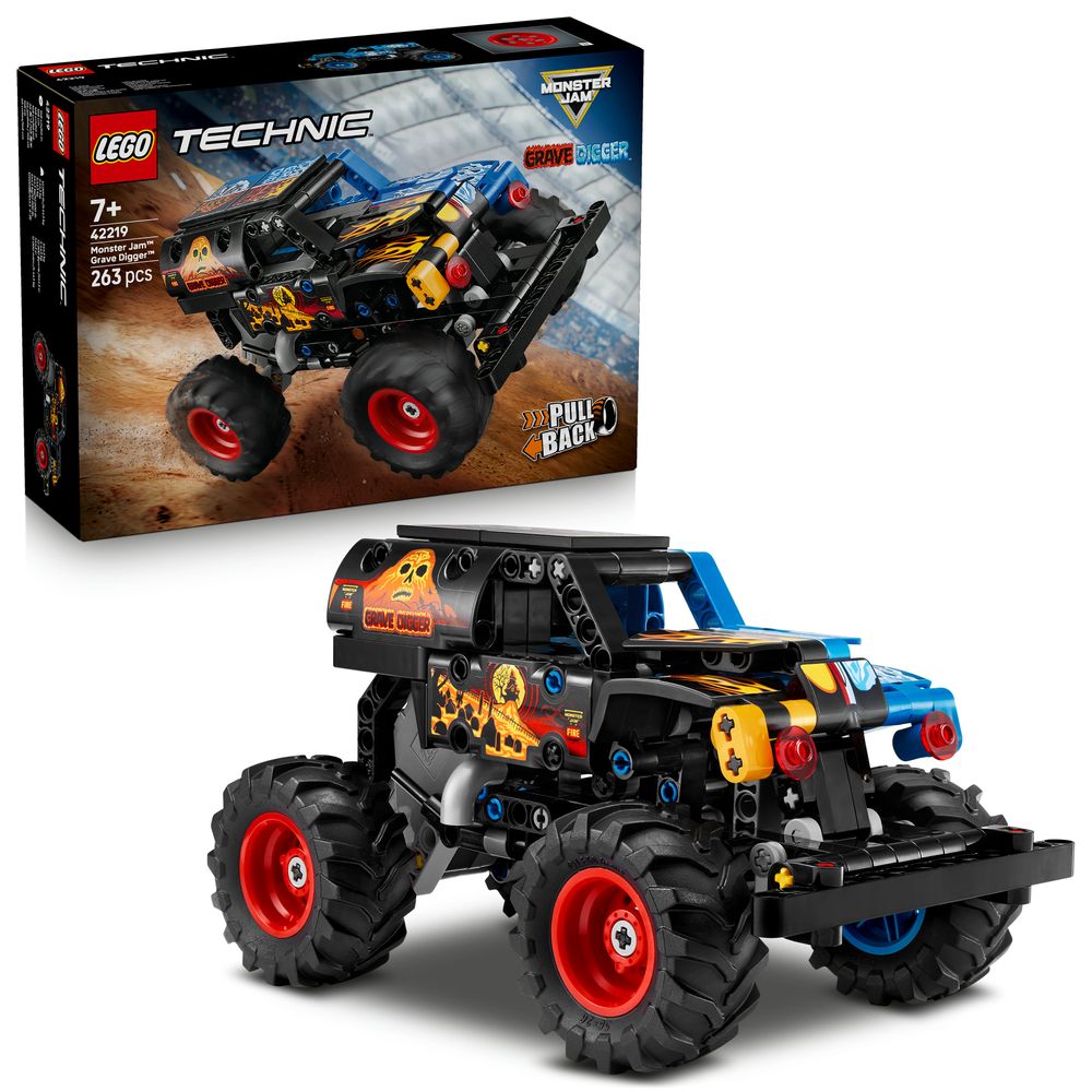 Monster Jam™ Grave Digger™ Fire and Ice LEGO 42219
