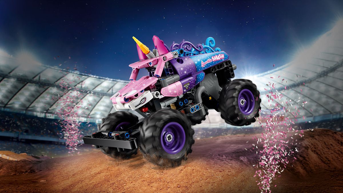 Monster Jam™  Sparkle Smash™ Pull-Back LEGO 42220